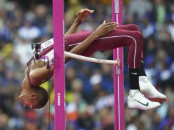 El catarí Mutaz Essa Barshim es uno de los favoritos en salto. EFE / ARCHIVO