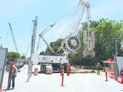 Vialidad. Al avanzar, los trabajos de la Línea 3 van cerrando algunas calles y avenidas. EL INFORMADOR / A. CAMACHO