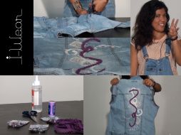 Con sencillos materiales revive tus prendas viejas. EL INFORMADOR /