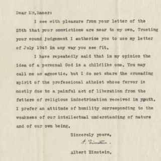 Venden cartas de Albert Einstein por 420 mil dólares