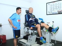 Darío Benedetto ya está listo para adaptarse a su nuevo técnico. TWITTER / @CF_America