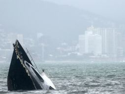 De acuerdo con la Comisión Nacional del Agua (Conagua), el huracán presenta vientos 120 kilómetros por hora. AFP / P. Pardo
