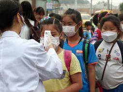 El gobierno surcoreano estima que el brote podría estar controlado para final de mes. AFP / Yonhap