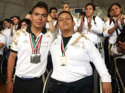 Los atletas obtuvieron el título 12 para Jalisco en la justa nacional. EL INFORMADOR / M. Vargas