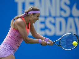 'Vika' quiere ascender en el ranking pero esto la frenó. AFP / ARCHIVO