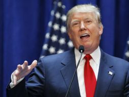 Al ''destaparse'' como candidato a la Casa Blanca, Trump dijo que ''México no es nuestro amigo''. AFP / ARCHIVO