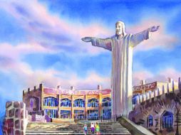 Este impresionante monumento prácticamente puede verse desde casi todos los rincones de la ciudad y alcanza un peso de 580 toneladas. EL INFORMADOR / J. Monroy