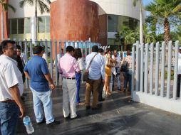 Durante dos días la Secretaría de Educación en el estado aplicó la evaluación para la promoción de docentes a distintos cargos. EFE / F. Meza