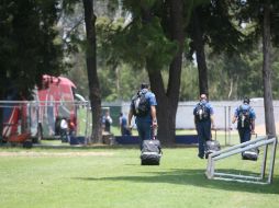 Los jugadores de las Chivas se dirigieron este martes a Cancún. EL INFORMADOR / M. Vargas