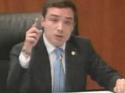 Rodríguez Doval expone que el Gobierno ha privilegiado a la CNTE. YOUTUBE / GPPAN Diputados