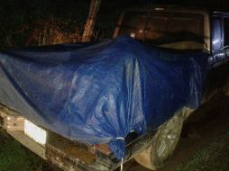 Los cuatro cuerpos fueron encontrados esta madrugada en putrefacción en la comunidad serrana de Santa Bárbara. EFE /