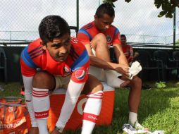 Los jugadores iniciaron desde temprana hora con la práctica. TWITTER / @mapb_16