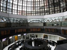 La ganancia para el mercado accionario mexicano es de 0.34 por ciento. EFE / ARCHIVO