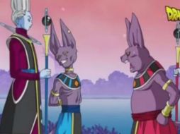 En la imagen se ve a 'Wiss' (izq) 'Bills' (c.) y a 'Shampa' un nuevo 'Dios de la Destrucción'. YOUTUBE / THEDBZGOD123™