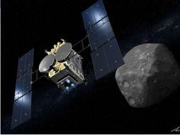 Los materiales extraterrestres se almacenarán en contenedores llenos de nitrógeno para evitar que entren en contacto con la atmósfera. ESPECIAL / global.jaxa.jp