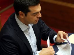 El primer ministro griego, Alexis Tsipras propuso el reférendum. EFE / A. Vlachos