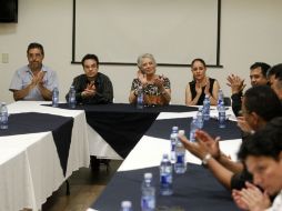 Vachez Plagnol agradeció a los invitados venezolanos que han tocado con la OFJ y a quienes han aportado a las orquestas comunitarias. EL INFORMADOR / A. Camacho