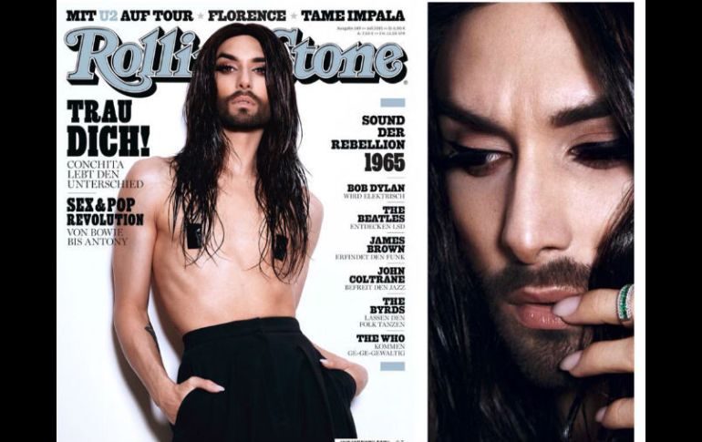 Las fotografías donde aparece esta joven semidesnuda se hicieron virales en las redes sociales y en Instagram. TWITTER / @ConchitaWurst