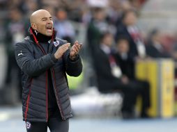 Jorge Sampaoli asegura que su siguiente logro es clasificar al Mundial de Rusia 2018. AP / N. Pisarenko