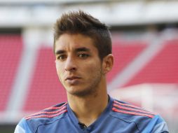 'En Chivas a lo mejor la afición está esperando más de mí y en lo personal sé que puedo dar más', dijo Brizuela. EL INFORMADOR / ARCHIVO