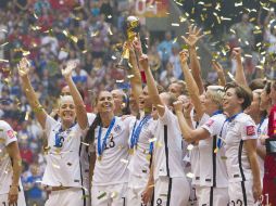 La selección femenil estadounidense se convirtió en campeona del mundo tras vencer a Japón este domingo. EFE / ARCHIVO