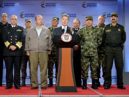 'Los cambios son procedimientos normales y necesarios', dijo Santos en rueda de prensa. EFE / J. Tena