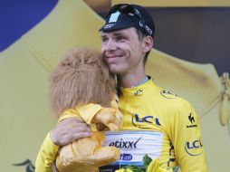 En la clasificación general, Martin, de 30 años, se convierte en el cuarto líder. AP / C. Ena