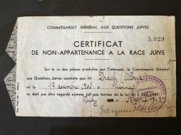 El telegrama fue hallado por un soldado aliado en el Búnker de la Cancillería. AFP / ARCHIVO