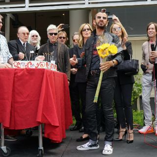 Ringo Starr celebra en Hollywood sus 75 años
