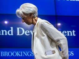 El FMI destacó el crecimiento sostenido que están registrando las economías avanzadas, en la imagen la titular Christine Lagarde. EFE / J. L. Scalzo