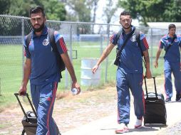 El Guadalajara se enfrentará ante los Zorros este viernes en California; Basulto (i) repetiría titularidad. EL INFORMADOR / ARCHIVO