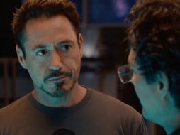 El actor recrea una escena de la película 'Jurassic World'. INSTAGRAM / robertdowneyjr
