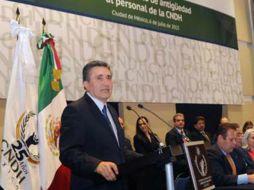 Luis Raúl González Pérez, ombudsman nacional. TWITTER / @cndh