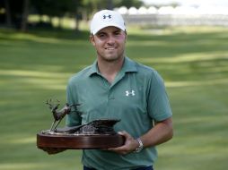 Además del John Deere, este año Spieth ha ganado el Masters de Augusta, el Abierto de Estados Unidos y el Valspar. AP / C. Rex