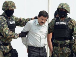 ''El Chapo' se tiene que quedar aquí a cumplir su condena y después lo extradito', dijo Murillo Karam en febrero. AP / E. Verdugo