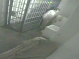 El ex líder del cártel de Sinaloa escapó a través de un túnel cuya entrada se ubica en la zona de la regadera de su celda. AP / Comisión Nacional de Seguridad