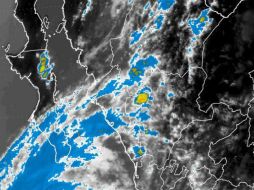 Se esperan rachas de vientos superiores a 50 kilómetros por hora en las costas de Colima, Jalisco, Nayarit, Sinaloa y BCS. ESPECIAL / smn.conagua.gob.mx