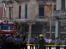 Los derrumbes ocurren con cierta frecuencia en la capital de Cuba, sobre todo en la parte antigua de la ciudad. NTX / ARCHIVO
