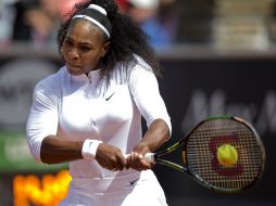 Serena se sintió mal durante una práctica y le recomendaron no seguir. AFP / A. Ihse