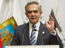 Miguel Ángel Mancera afirma que los cambios se dan para seguir con el rumbo progresista de su gobierno. NTX / ARCHIVO
