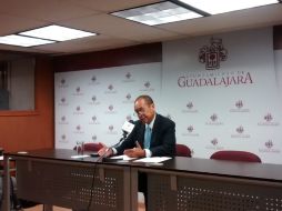 El síndico tapatío asegura que su ''único interés es defender los intereses del Ayuntamiento y de la ciudadanía''. EL INFORMADOR / V. Arenas