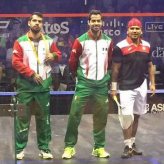 México gana plata en squash varonil