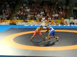 Jesse Ruiz vence 4-1 al puertorriqueño Marcos Santos. TWITTER / @CONADE