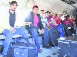 En abril pasado estos 13 autodefensas se entregaron a la Fiscalía de Michoacán. SUN /