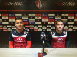 Con los objetivos firmes, Garza (d) se declara listo para el inicio de torneo. TWITTER / @atlasfc