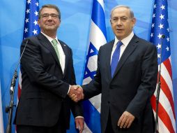 La visita de Ashton Carter al presidente Netanyahu busca ofrecer garantías sobre el acuerdo nuclear con Irán. AFP / C. Kaster