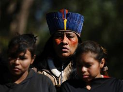 'Pedimos socorro y ayuda, no sólo para los bosques y la naturaleza, sino también por la vida, aseguró la guaraní Valdelice Veron. FACEBOOK / XAMIRINHUPOTY