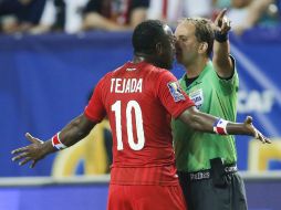 El delantero panameño asegura que su equipo se va de la Copa Oro con el orgullo intacto. AP / J. Bazemore