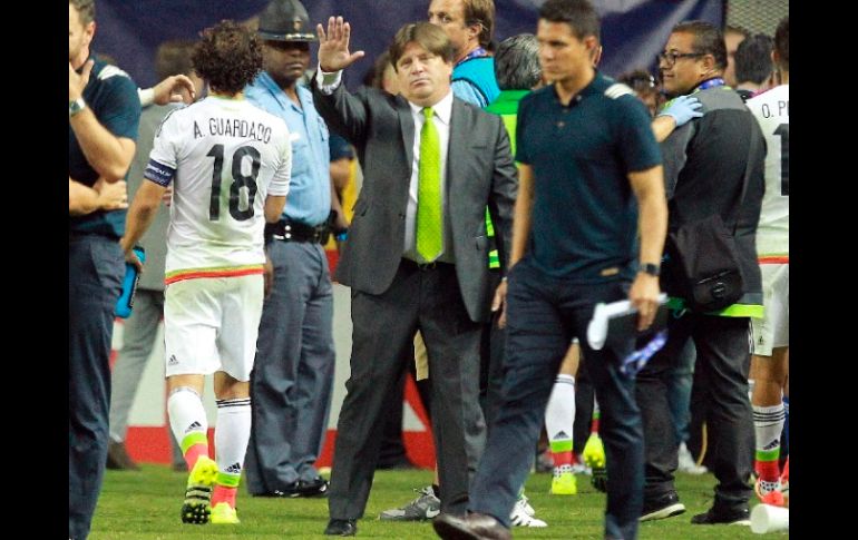 La Selección Mexicana viajó este día a Filadelfia donde enfrentarán a Jamaica en la final de la Copa Oro. NTX / J. Pazos