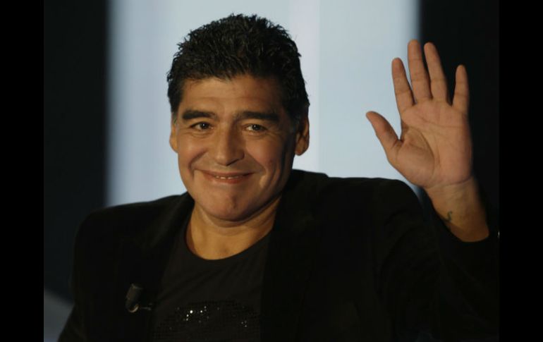 Maradona manifiesta su total apoyo a Panamá. AFP /